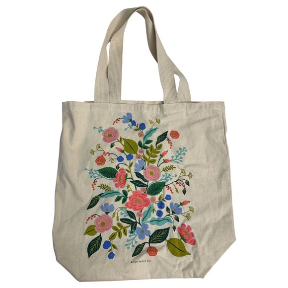 Rifle Paper Co. Floral Cottage Garden Tote Bag - Picture 1 of 7